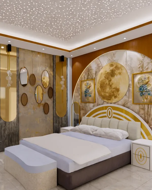 MASTER BED ROOM ,